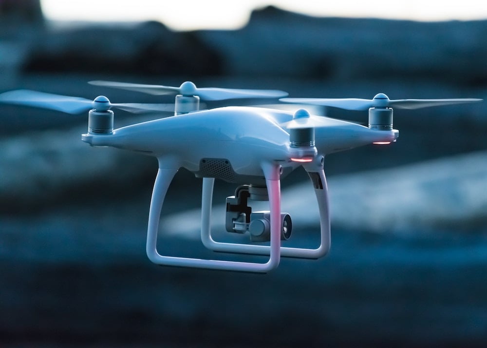 The future of logistics with drones and live broadcasting